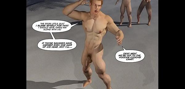  New Adventures of Cabin Boy 3D Gay Cartoon Animated Comics or Gay Hentai Toons